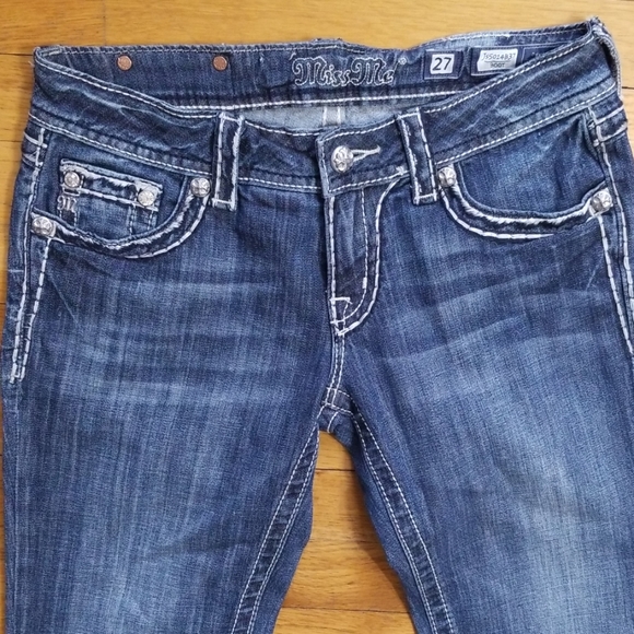 NWOT Sz 27 Miss Me Bootcut - Picture 2 of 7